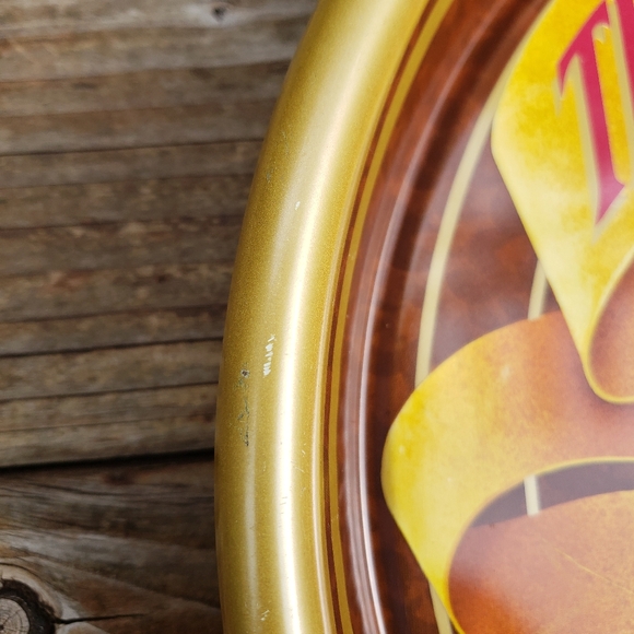 Vintage Mr. Peanut The Planters Peanut Co. Metal Oval Tray - Picture 7 of 13